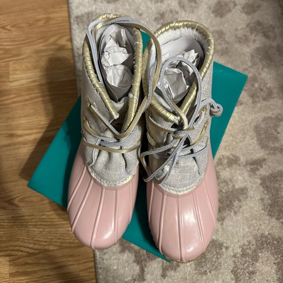 Jack Rogers Chloe Boots, Pink, Size 8 - Picture 5 of 5